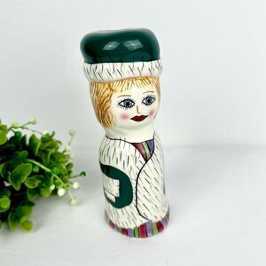 Susan Paley By Ganz Marla Salt Shaker Handpainted